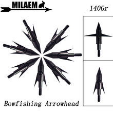 Flechas de arqueria, 3/peças de aço inoxidável, pontas de ponta de flecha para pesca com 2 lâminas, acessórios de tiro ao ar livre 2024 - compre barato