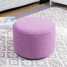 Creative Stool Fashion Sofa Stool Fabric Stool Living Room Wood Frame Stool Small Bench Home Simple Child Seater 2024 - buy cheap