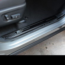 car Stainless Steel pedal Door sill scuff plate Cover outside Built threshold bumper For Lexus NX200 NX300 200T 300H 2015-2018 2024 - buy cheap