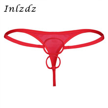 Latex Gay Underwear Mens Lingerie Bikini Briefs Hot Sexy Leather Sex Under Wear G-string with Penis Hole Loop Male Thong Panties 2024 - buy cheap