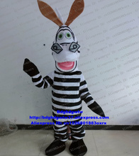 Zebra pinto madagascar marty mascote traje adulto personagem dos desenhos animados terno empresa atividade comédia desempenho zx2396 2024 - compre barato