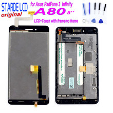 STARDE LCD for Asus PadFone 3  Infinity T005 A80 LCD Display Touch Screen Digitizer Assembly with Frame + Free Tools 2024 - buy cheap