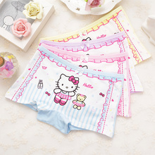 kids underwear 4pcs/lot  New Baby Girls Cotton girls underwear Children Briefs Kids Cute Panties 2024 - buy cheap
