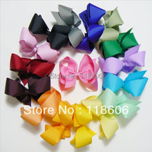 Wholesale 200pcs/lot Cheap Twisted Hairbow Boutique Kids Hair Bows Hair Clip Accessories  Free Shipping 2024 - buy cheap