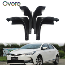 Overe Car Front Rear Mudguards For Toyota Corolla Altis 2007-2013 E140 2014-2017 Sedan Car-styling Splash Guard Accessories 2024 - buy cheap