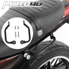 MOTO4U-estante de asiento trasero para pasajero, barra de agarre con mango de mano, cromo y negro, para Kawasaki Z900RS 17 18 2024 - compra barato