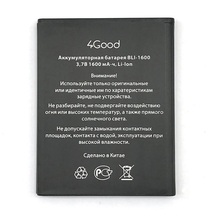 Batería de BLI-1600 de repuesto, 1600mAh, para 4good S450m, 4G 2024 - compra barato