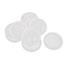 Uxcell-capa protetora de plástico redonda com 10 peças, para circulação de ar, 3mm de espessura 2024 - compre barato