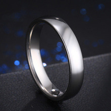 Классические кольца из нержавеющей стали Hibobi, 4 мм, обручальные кольца из нержавеющей стали, базовые кольца для мужчин и женщин, удобные, подходят для США, размер от 6 до 11 2024 - купить недорого