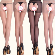 Women Fashion Thin Stockings Lingerie Elastic Transparent Black Tights Thigh Pantyhose Hosiery Sexy Female Stocking 2024 - buy cheap