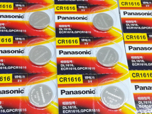 Batería de litio Original para Panasonic CR1616, pila de botón, CR 1000, 3V, DL1616, ECR1616, LM1616, 1616, unids/lote 2024 - compra barato