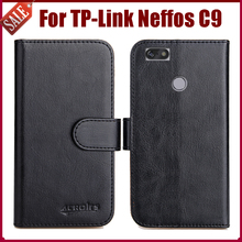 Hot Sale! TP-Link Neffos C9 Case New Arrival 6 Colors High Quality Flip Leather Protective Cover For TP-Link Neffos C9 Case 2024 - buy cheap