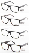 Eye wonder Wholesale Men's Classical Hand-made Acetate Clear Lens Glasses Frames Lunettes Oculos de grau 2024 - buy cheap