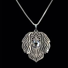 Women Dog Necklaces Lovers' Jewelry Alloy Boykin Spaniel Dog Necklaces Drop Shipping 2024 - buy cheap