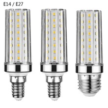 E27 LED Lamp E14 LED Bulb SMD2835 AC 220V 12W 16W Corn Bulb 60 80 LEDs Chandelier Candle LED Light for Badroom 2024 - buy cheap