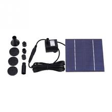 7V 1.2W Solar Power Water Pump Panel Garden Solar Power 200L/H Fountain Water Pump Kit for Garden Pond Pool Fish Tank 2024 - buy cheap