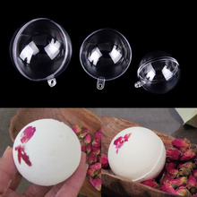 New 15PCs DIY Bath Bomb Crafting Mold Clear Plastic Fillable Ball Ornament Christmas 2024 - buy cheap