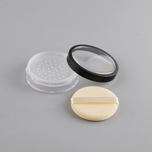 Caja de esponjas para maquillaje, contenedor portátil de cosméticos con opción de farol, para base de Vacío claro, 20ML, 5/50 Uds. 2024 - compra barato