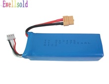 Wltoys V303 V393 RC Квадрокоптер WL913 RC лодка cheerson CX20 RC Дрон запасные части 11,1 V 2700mAh литий-ионный аккумулятор бесплатная доставка 2024 - купить недорого