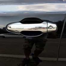Para Toyota Highlander Kluger 2014-2018 ABS cromo inteligente de la manija de la puerta tapa de captura cubierta para coche, moldura embellecedora accesorios 8 Uds 2024 - compra barato