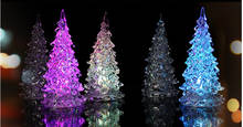 Hiinst 2017 Рождество елка Цвет Изменение светодиодные лампы Главная украшение партии Свадебные горячей челнока y719 2024 - купить недорого