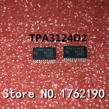 5 шт./лот TPA3124D2PWPR TPA3124D2 TSSOP-24 новый оригинальный стерео усилитель мощности аудиосигнала класса D 2024 - купить недорого