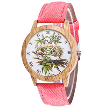 Mulher 2019 nova moda casual liga de couro banda analógico redondo relógio de pulso quartzo relógios feminino reloj mujer elegante 2024 - compre barato