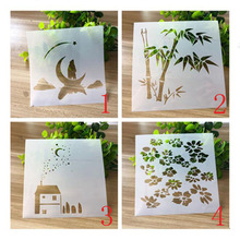 Plantilla de tarjetas de papel decorativo para álbum de recortes, calado Polar de osos, flores caladas, álbum de recortes en relieve 2024 - compra barato