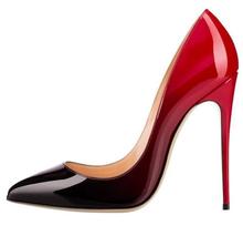 Moraima-zapatos de tacón alto para mujer, calzado Sexy con punta puntiaguda, colores mezclados, tacones finos, tacones de vestir de 12cm, tacones de aguja para boda 2024 - compra barato