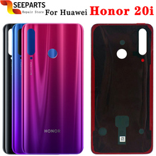 Новинка для Huawei Honor 20i задняя крышка для батареи стеклянная панель Корпус Крышка для Honor 20i Крышка для батареи Корпус чехол Замена 2024 - купить недорого