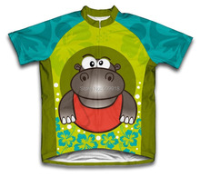Bicicleta de estrada de ciclismo!!! florido hipopótamo camisa de ciclismo ropa ciclismo bicicleta ciclo de manga curta jersey bicicleta clothing frete grátis 2024 - compre barato