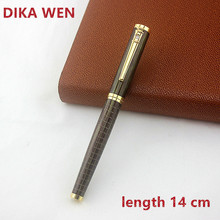 high quality Diamond clip Fountain Pen with 0.5mm Iridium Nib The Best Business Gift Pen Metal Ink Pens Free Shipping 2024 - buy cheap