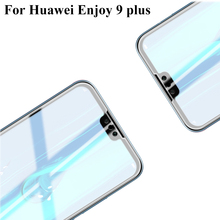 5 pcs Preto Ultra-Fino protetor de tela de Vidro Temperado Para Huawei Desfrutar 9 plus completa protetor de Tela Para Huawei enjoy9 plus 2024 - compre barato