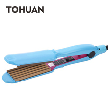 Tohuan-modelador de cabelos ondulado, chapa larga, alisador elétrico, ondulador de cabelo pequena, ondulador 2024 - compre barato
