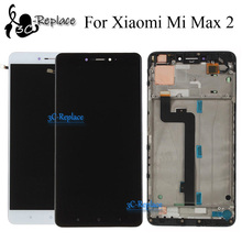 100% Tested 6.44 inch White/Black For Xiaomi Mi Max 2 MDE40 MDT4 Full LCD DIsplay + Touch Screen Digitizer Assembly With Frame 2024 - buy cheap