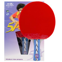 Double Fish Original Finished rackets 5 stars 5ae 5ac table tennis rackets racquet sports fast attack with  Raquete De Ping Pong 2024 - buy cheap