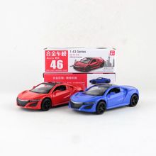 Box gift model,High simulation 1:43 alloy pull back Honda Acura NSX,Original packaging,selling toys,free shipping 2024 - buy cheap