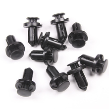 YAQUICKA 100Pcs 10mm Hole Interior Trim Panel Car Bumper Fender Retainer Fastener Rivets Clip For Honda Free Shipping 2024 - buy cheap