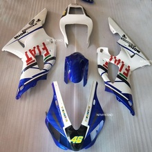 Motorcycle Full Fairing kit for YAMAHA YZF-R1 1998 1999 Parts YZF R1 YZF-R1 98 99 Hot white/blue Fairings set 2024 - buy cheap