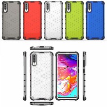 Honeycomb Style Case For Samsung Galaxy A70 A 10 20 30 40 50 70 51 71 S 10s Soft TPU + Hard PC Shockproof Case Cover Skin 2024 - buy cheap