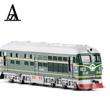 High Simulation 1:87 Alloy Train Model Toy Diesel locomotive Internal-combustion locomotive Model Of Acousto-optic Kids Toy f1 2024 - buy cheap