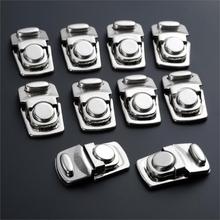 10Pcs Antique Silver Color Lock Metal Jewelry Chest Gift Box Suitcase Case Buckles Hasp Latch Catch Clasp Furniture Hardware 2024 - buy cheap
