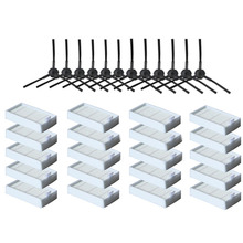 Боковая щетка Hepa фильтр Швабра Ткань первичный Пылезащитный фильтр для Ilife V50 V55 Ilife V5 V5S V3 V3S V5Pro X5 V5S Pro пылесос Par 2024 - купить недорого
