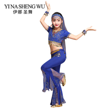 Oriental Dance Costumes Girls Egypt Kids Belly Dance Costumes SetEgyptian Bollywood Indian Belly Dancing Clothing India 3 Color 2024 - buy cheap