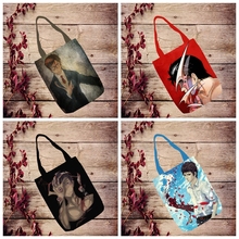 manga Parasitic Beasts Fashion Anime Foldable Handbag Canvas Shopping Bag Casual Shoulder Bags Customized Tote Lady Girls New 2024 - buy cheap