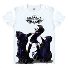 Black Rock Shooter T-Shirt Strength Shirt breathable t-shirts Anime awesome gifts Mens Designer T-Shirts anime cartoon T-shirt a 2024 - buy cheap