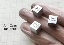 big sale! 99.99% pure Aluminum Al metal cube Element Periodic Table 10mm 2.7g y 2024 - buy cheap