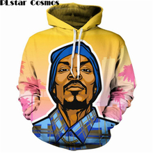 PLstar Космос Snoop Dogg принт 3D толстовки для мужчин/для женщин в стиле хип-хоп толстовка модные Джемперы street костюмы топы размера плюс 4XL 5XL 2024 - купить недорого