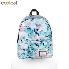 Элегантный рюкзак с цветочным принтом для женщин, женские сумки на плечо, женский модный рюкзак, школьные сумки для девочек-подростков, рюкзак для ноутбука 2024 - купить недорого