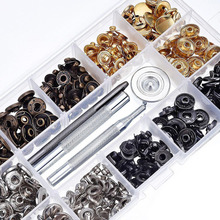 40 Set Leather Craft Snap Fasteners Snaps Buttons Press Studs Fixing Tools 12.5mm 2024 - buy cheap